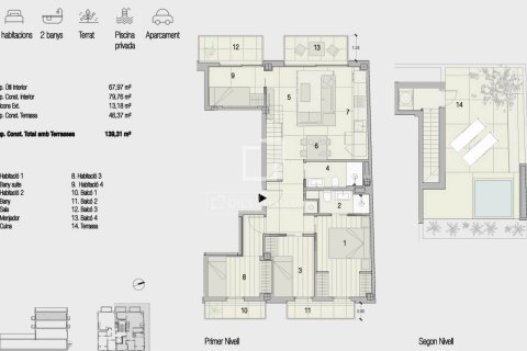 Apartment à vendre à Sant Cugat Del Valles, Barcelona, Espagne, 4 chambres, 139 m2 No. 150505 - photo 6