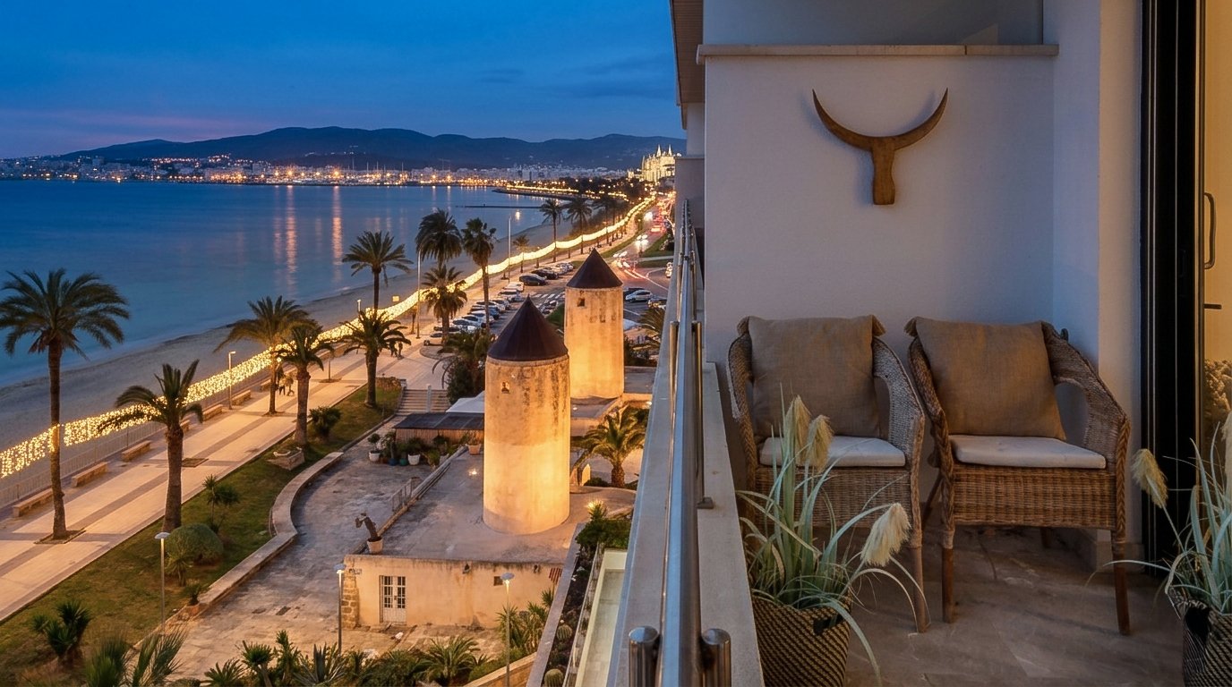 Dzīvoklis Palma de Majorca, Mallorca, Spānijā 5 istabas, 230 m2 Nr. 155876