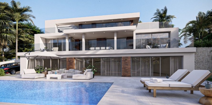 Villa in Altea, Alicante, Spain 4 bedrooms, 395 sq.m. No. 145048