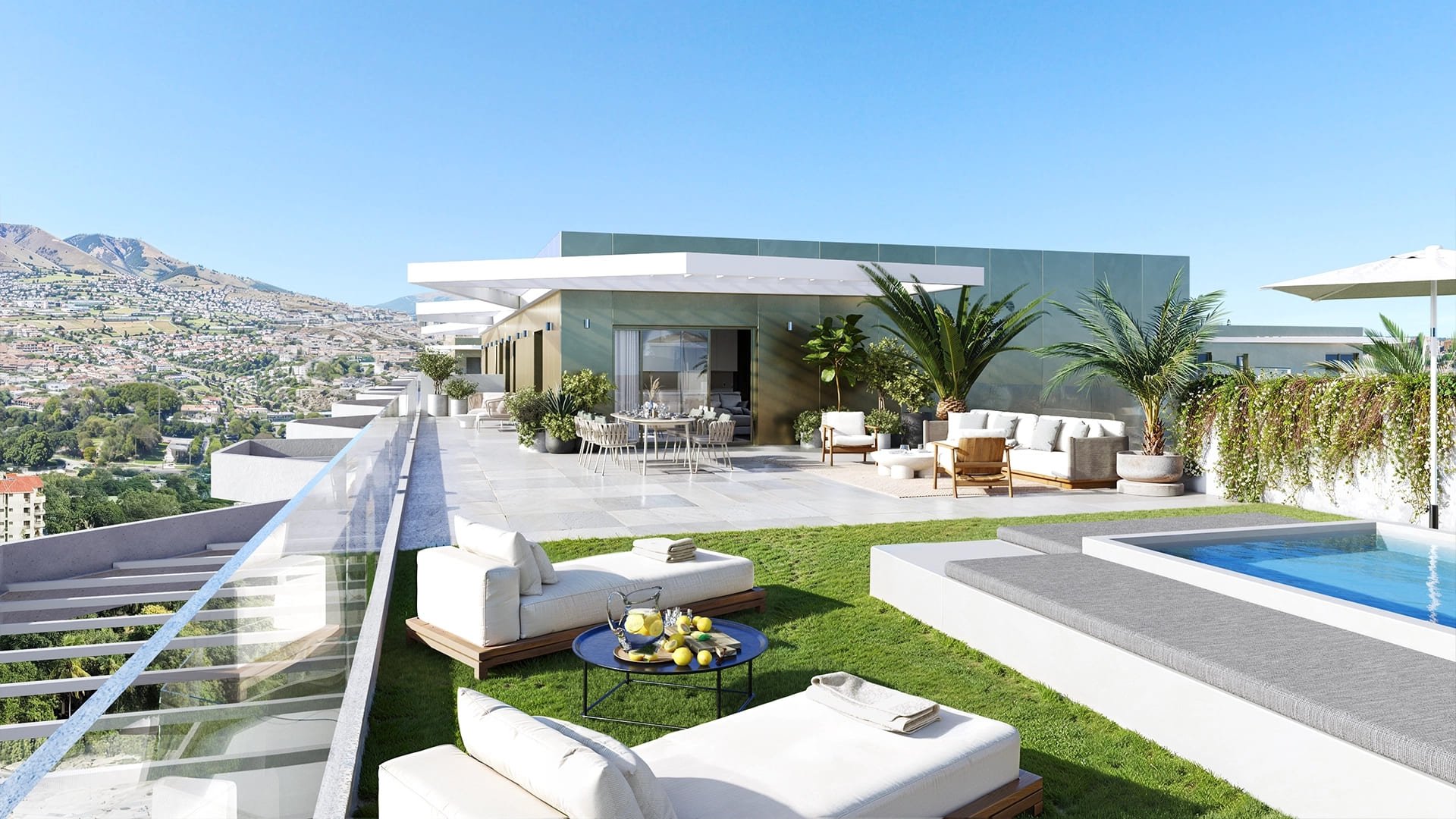 Appartamento a Mijas, Malaga, Spagna 3 camere da letto, 97 mq. N° 135943