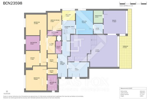 Penthauss pārdošanā Barcelona, Spānijā 3 istabas, 240 m2 Nr. 168320 - attēls 29