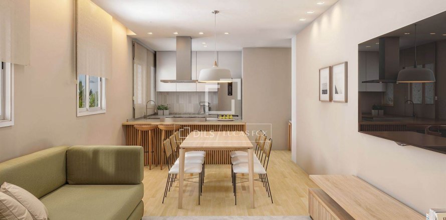 Apartment in Barcelona, Spain 2 bedrooms, 77 sq.m. No. 168323