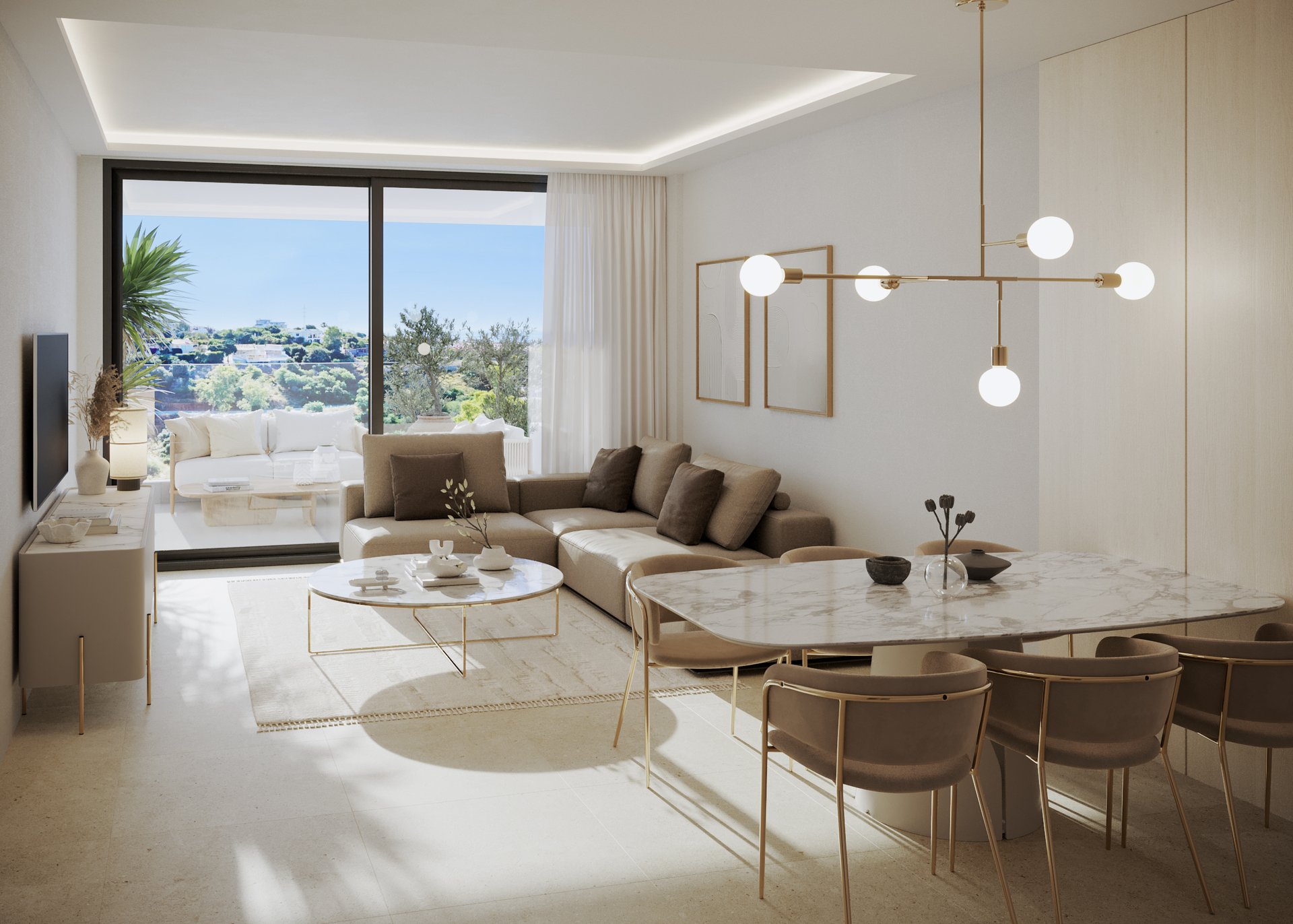 Lägenhet i Fuengirola, Malaga, Spanien 2 sovrum, 91 kvm. Nr. 134702