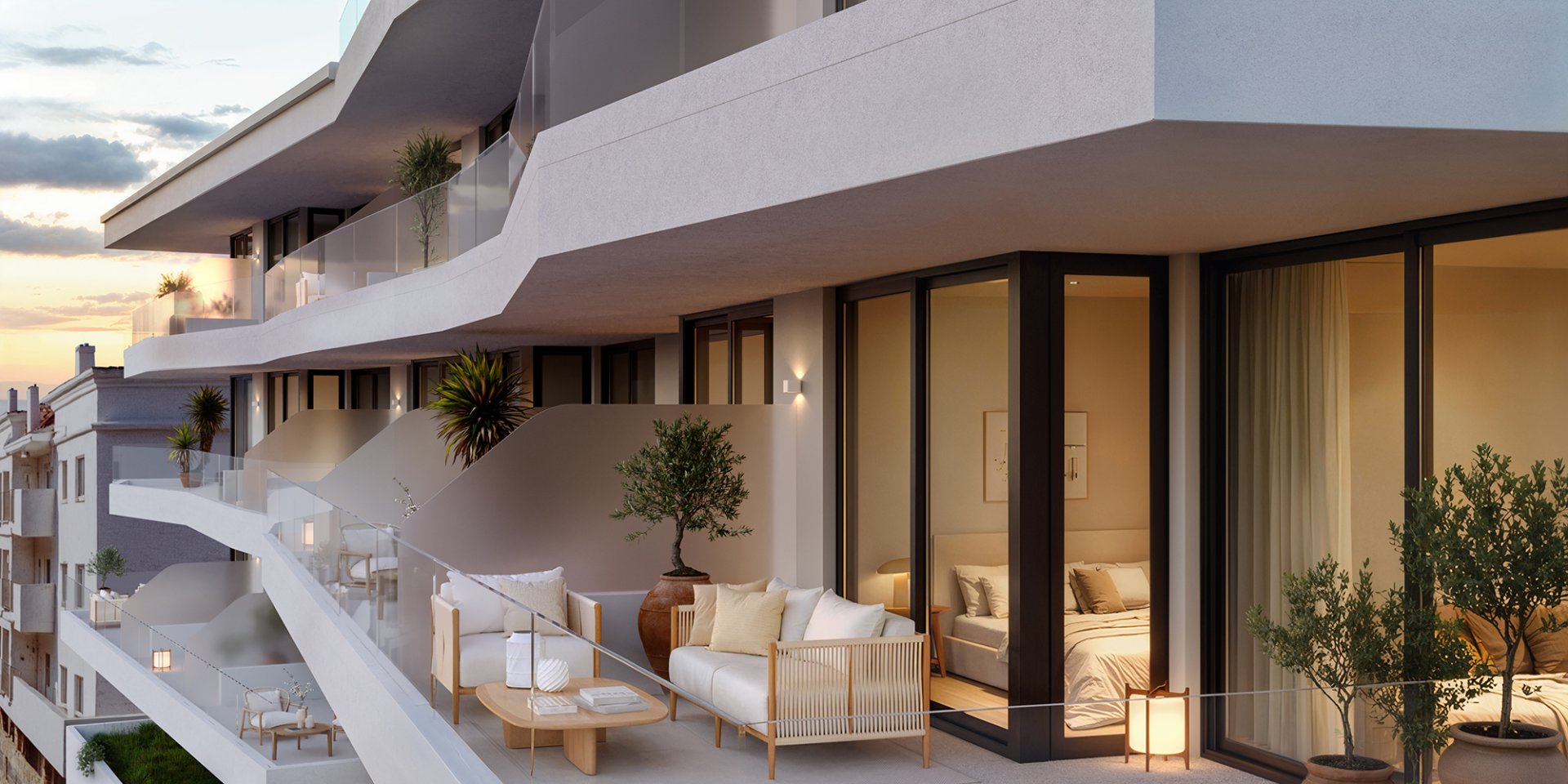 Lägenhet i Fuengirola, Malaga, Spanien 2 sovrum, 91 kvm. Nr. 134702