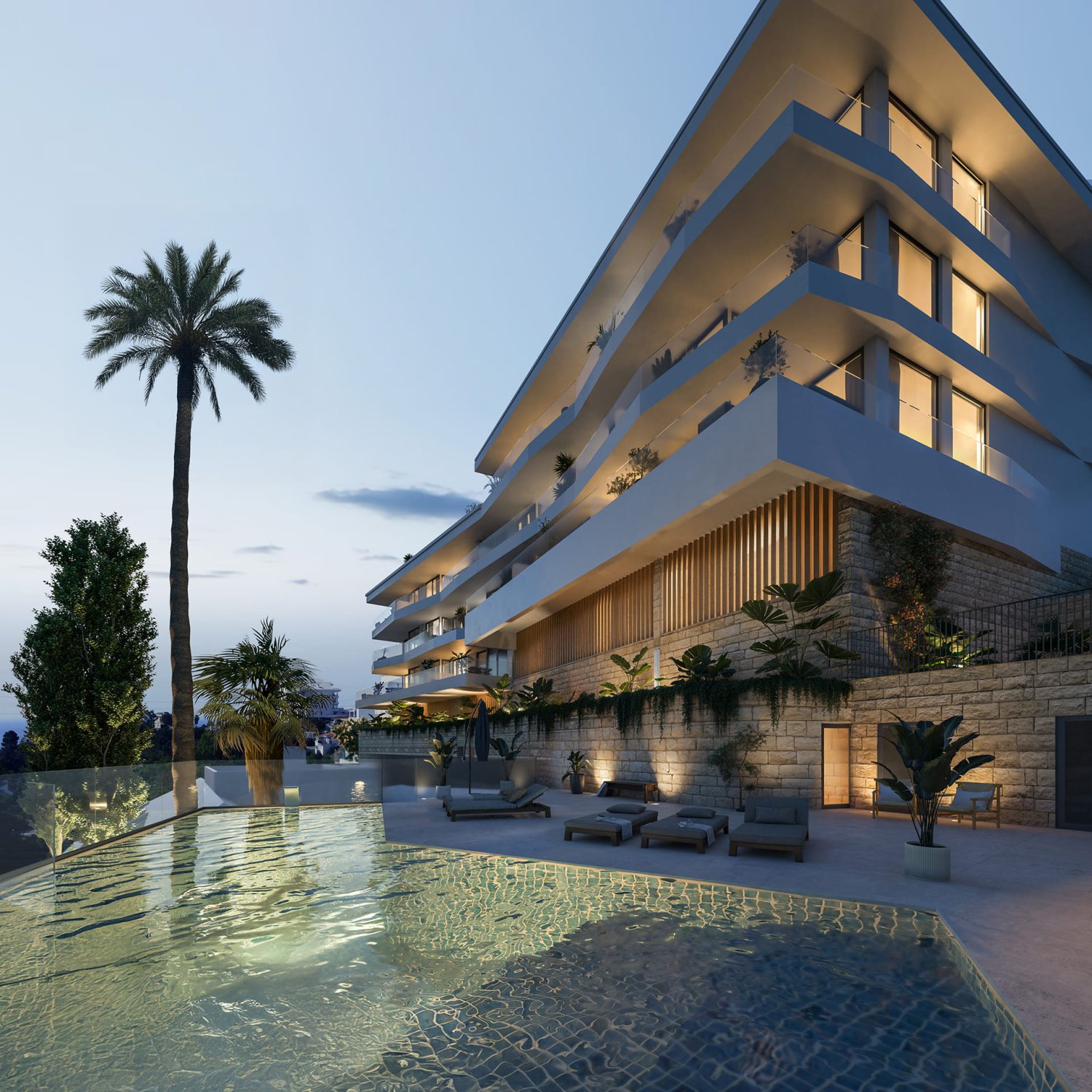 Lägenhet i Fuengirola, Malaga, Spanien 2 sovrum, 91 kvm. Nr. 134702