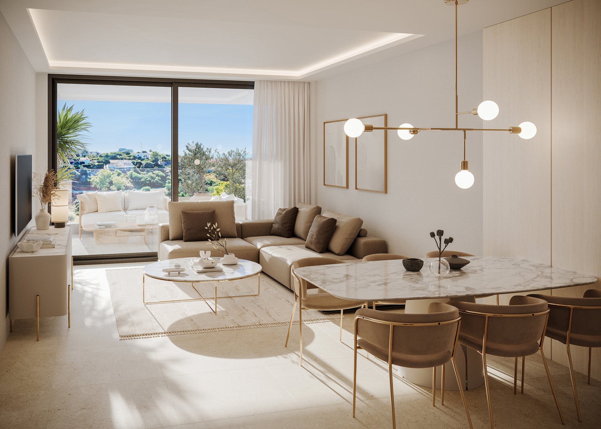 Lägenhet i Fuengirola, Malaga, Spanien 2 sovrum, 91 kvm. Nr. 134702