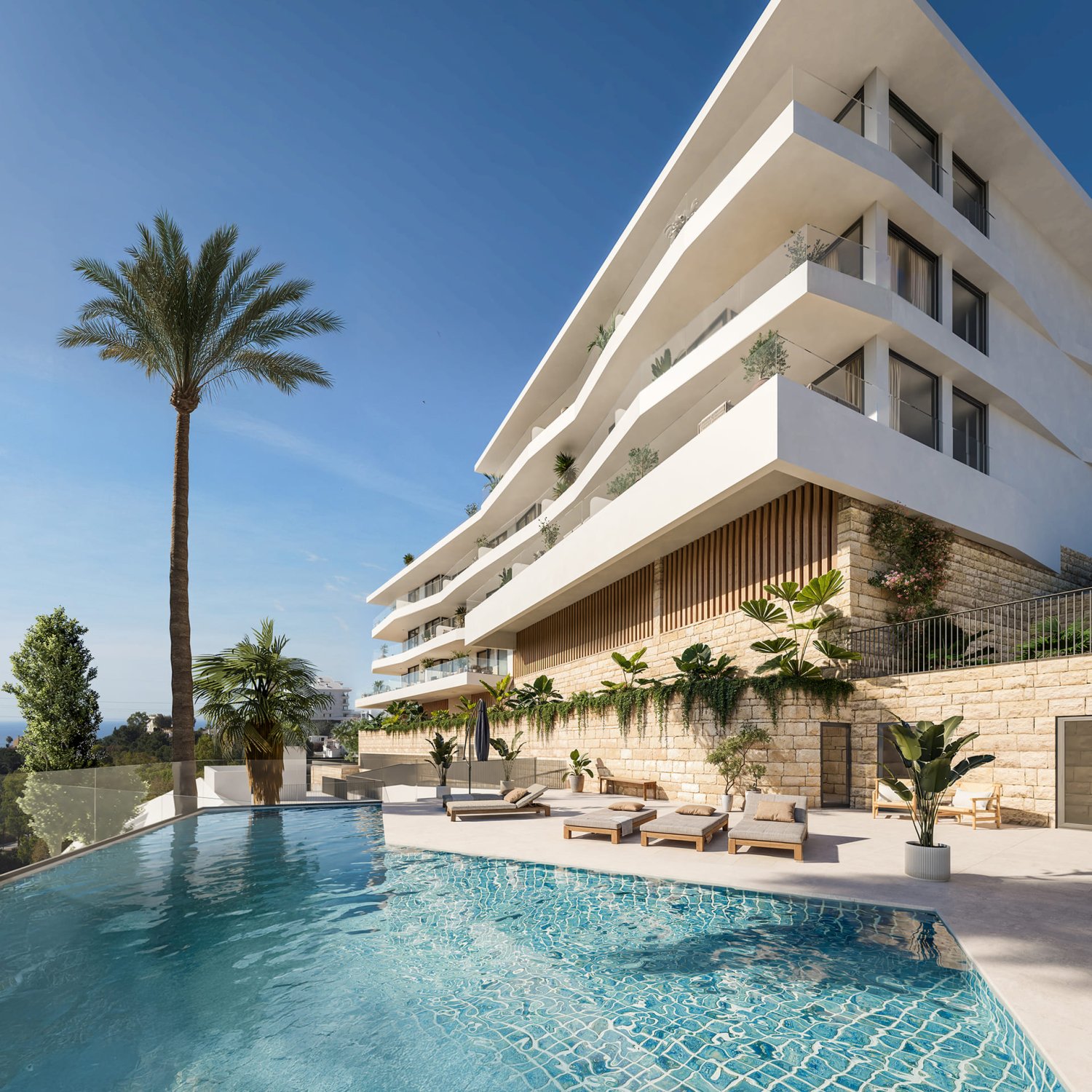 Lägenhet i Fuengirola, Malaga, Spanien 2 sovrum, 91 kvm. Nr. 134702