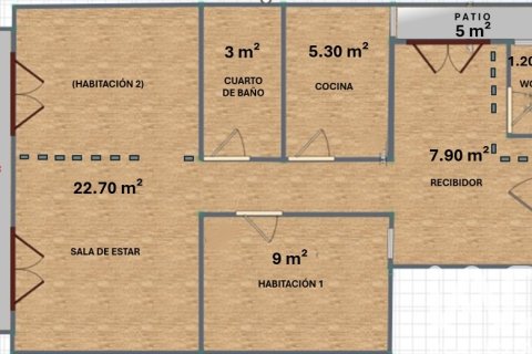 Продажа квартиры в Барселона, Испания 1 спальня, 60м2 №152608 - фото 10