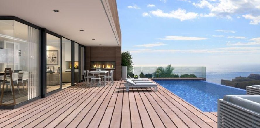 Villa i Benitachell, Alicante, Spanien 3 sovrum, 542 kvm. Nr. 148321