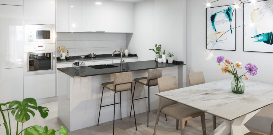 Bungalowi Villas Joblan 2, San Pedro del Pinatar, Murcia, Espanja 3 makuuhuonetta, 86.9 m2 No. 148438