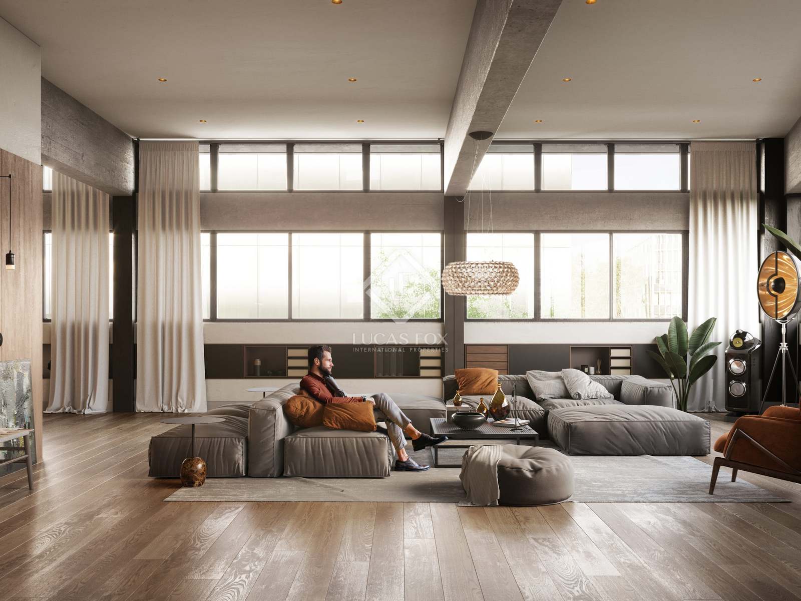Apartment à Barcelona, Espagne 1 chambre, 75 m2 No. 192619