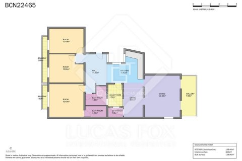Apartment for sale in Barcelona, Spain 3 bedrooms, 130 sq.m. No. 192620 - photo 25