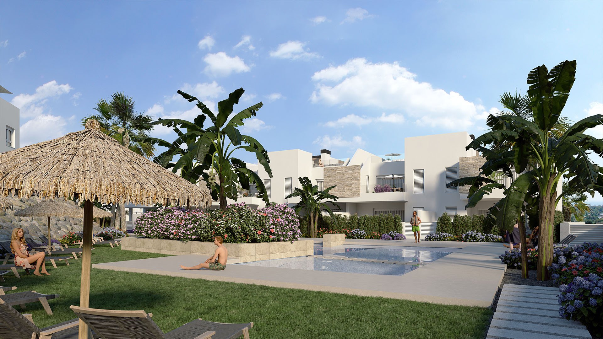 Wohnung in Alicante, Spanien 2 Schlafzimmer, 74 m2 Nr. 146977