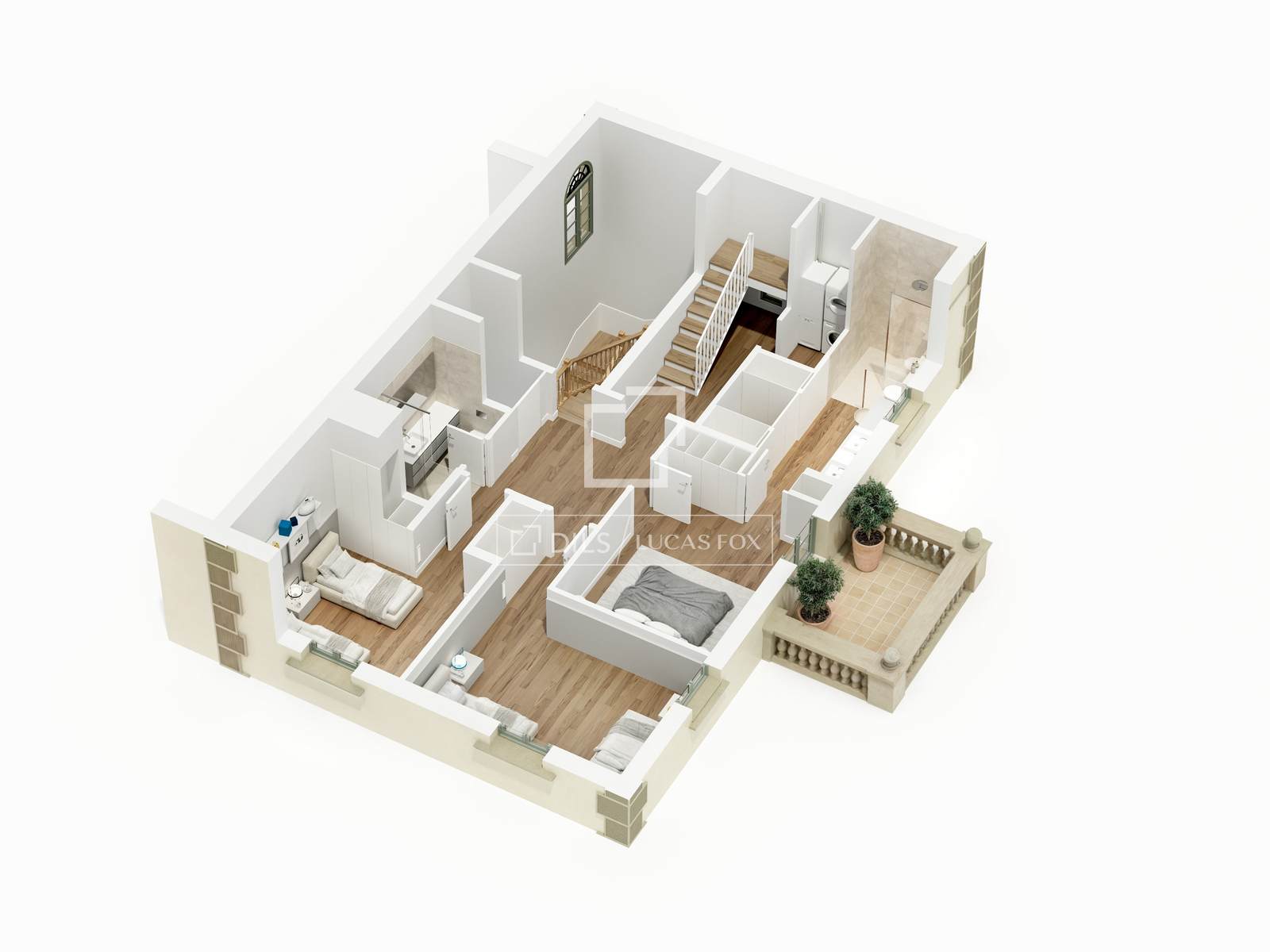Huvila Sant Just Desvern, Barcelona, Espanja 4 makuuhuonetta, 314 m2 No. 150634