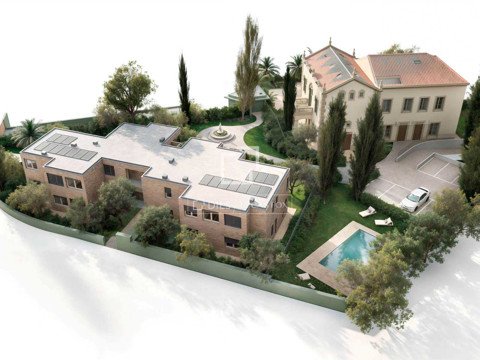 Huvila Sant Just Desvern, Barcelona, Espanja 4 makuuhuonetta, 314 m2 No. 150634