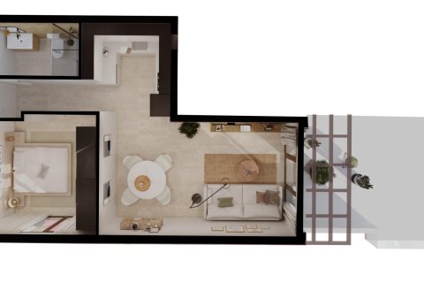Apartment for sale in Almeria, Spain 1 bedroom, 53 sq.m. No. 141652 - photo 25