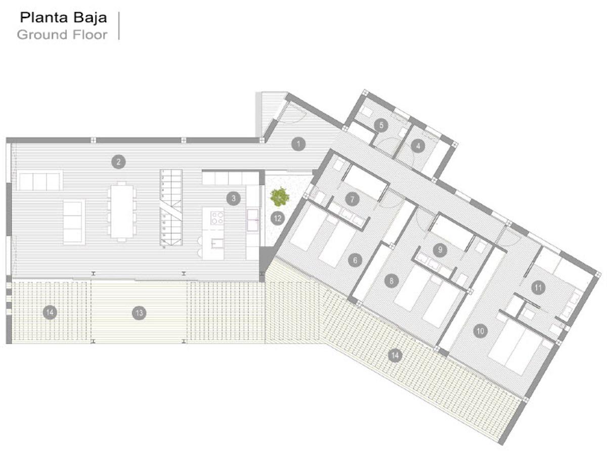 Villa a Javea, Alicante, Spagna 4 camere da letto, 308 mq. N° 80516