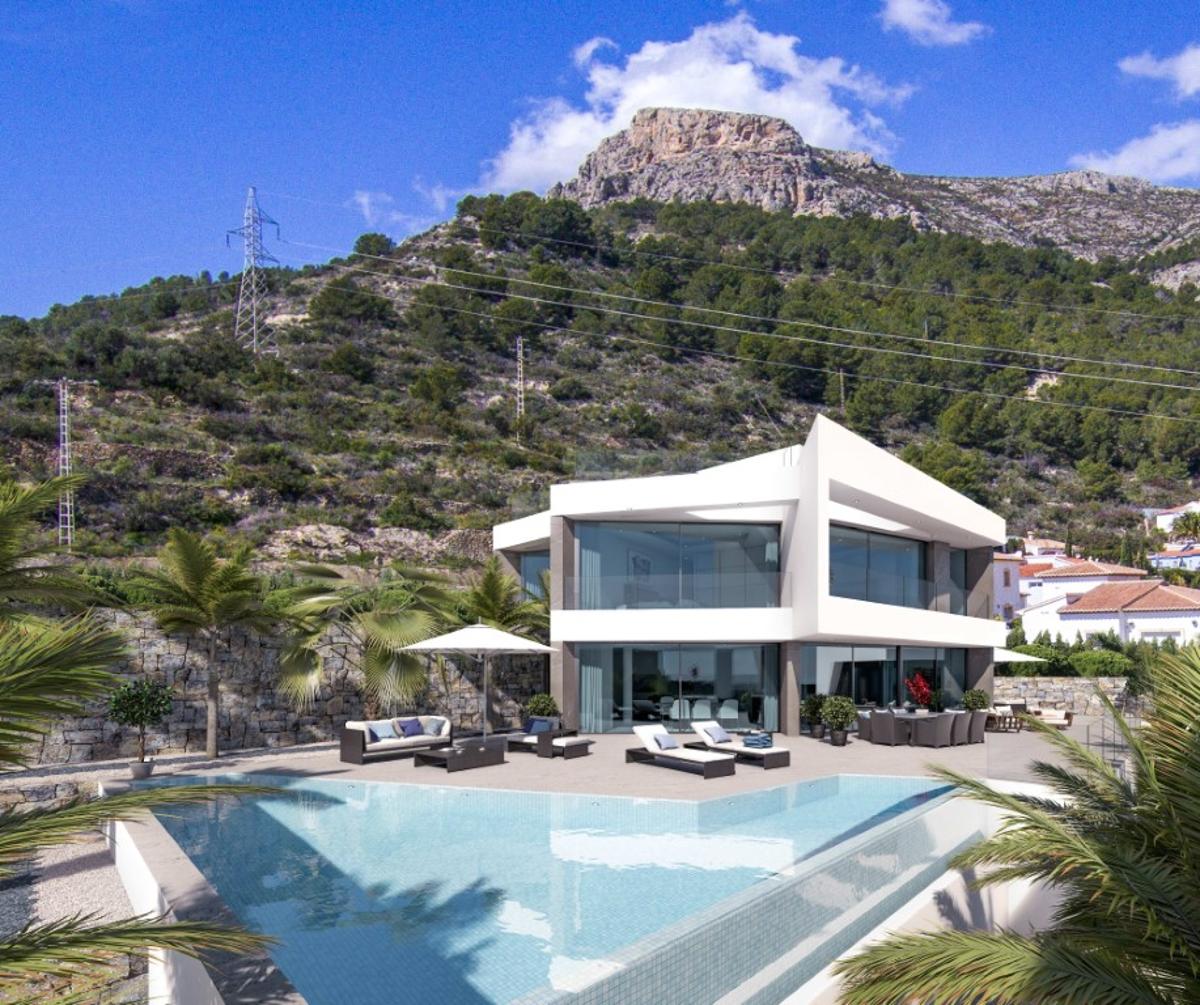 Villa à Calpe, Alicante, Espagne 4 chambres, 410 m2 No. 80517