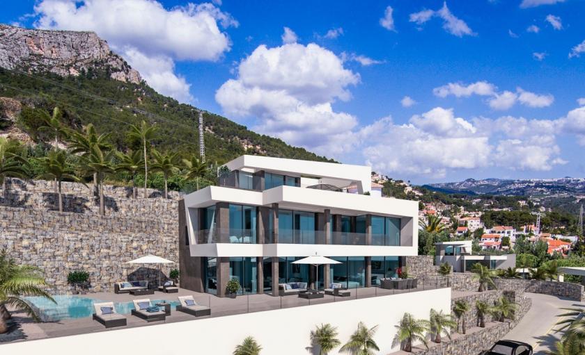 Villa à Calpe, Alicante, Espagne 4 chambres, 410 m2 No. 80517