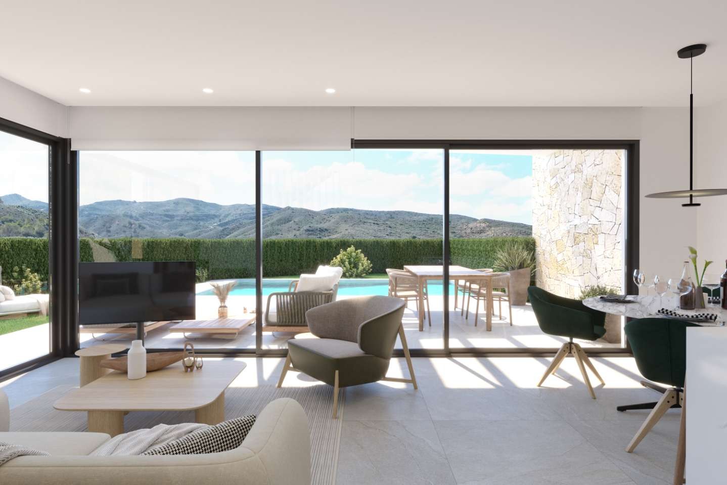 Villa i Monforte del Cid, Alicante, Spanien 3 sovrum, 155 kvm. Nr. 134834