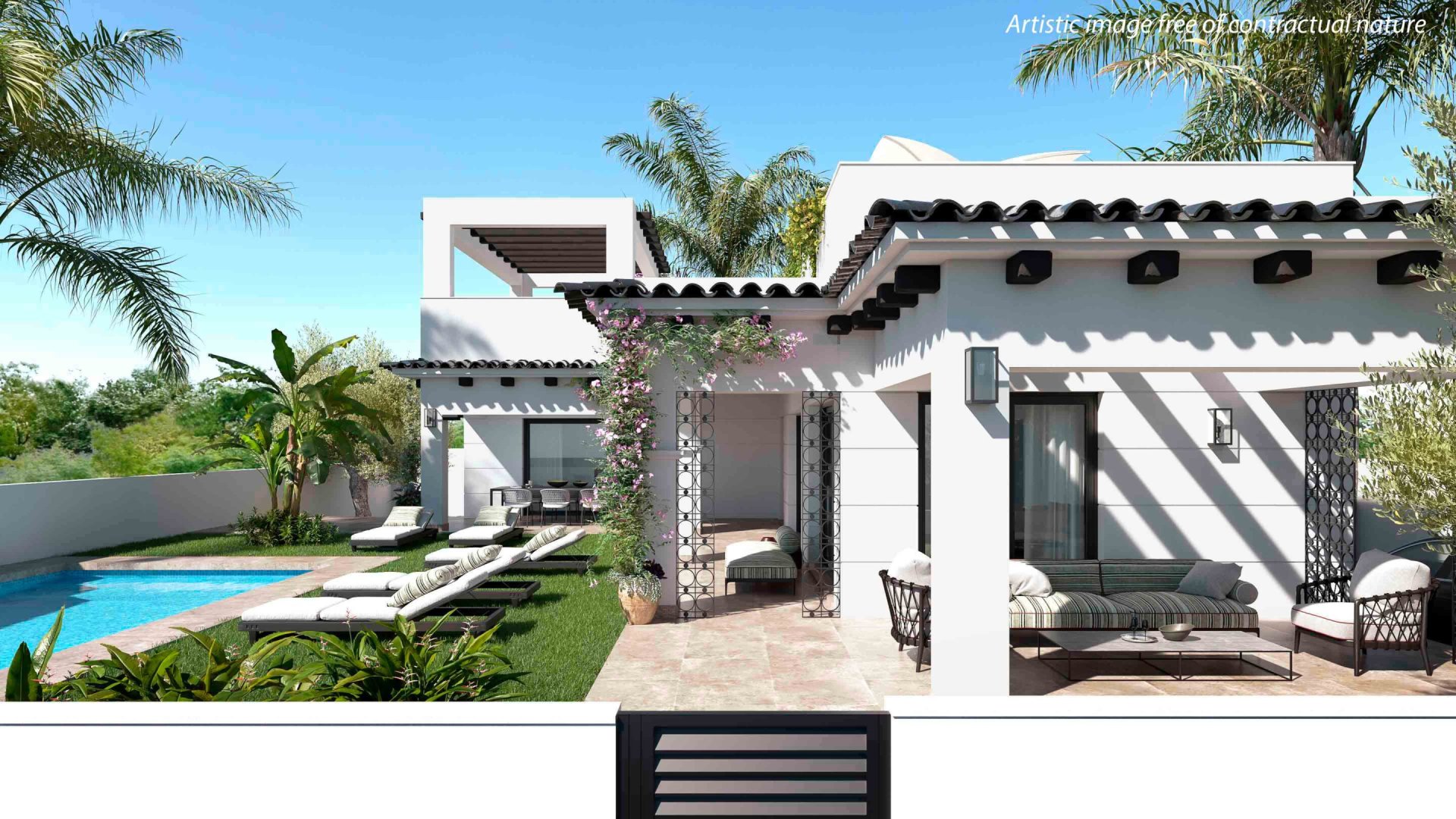 Villa a Ciudad Quesada, Alicante, Spagna 3 camere da letto, 174 mq. N° 133824