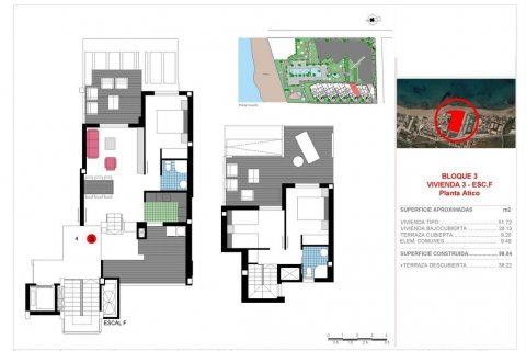 Penthouse for sale Denia, Alicante, Spain 3 bedrooms, 98 sq.m. No. 116587 - photo 7