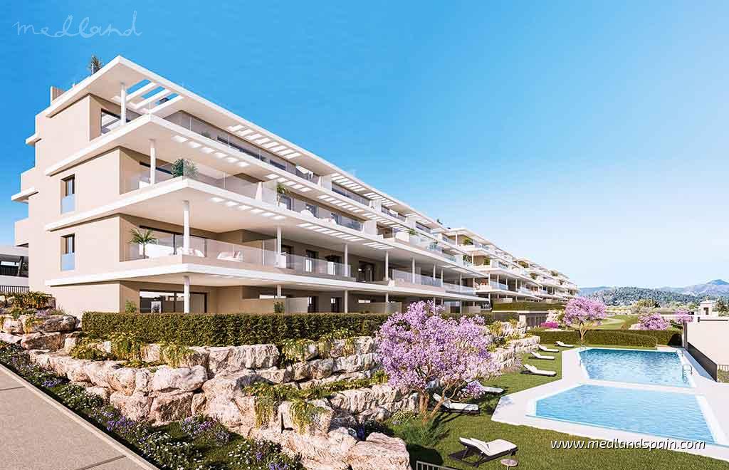 Apartamento en Estepona, Málaga, España 3 dormitorios, 122 m2 No. 155803