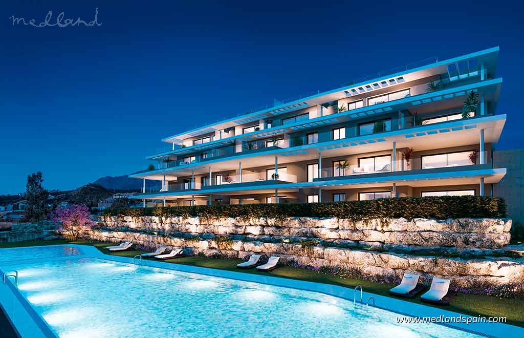 Apartamento en Estepona, Málaga, España 3 dormitorios, 122 m2 No. 155803