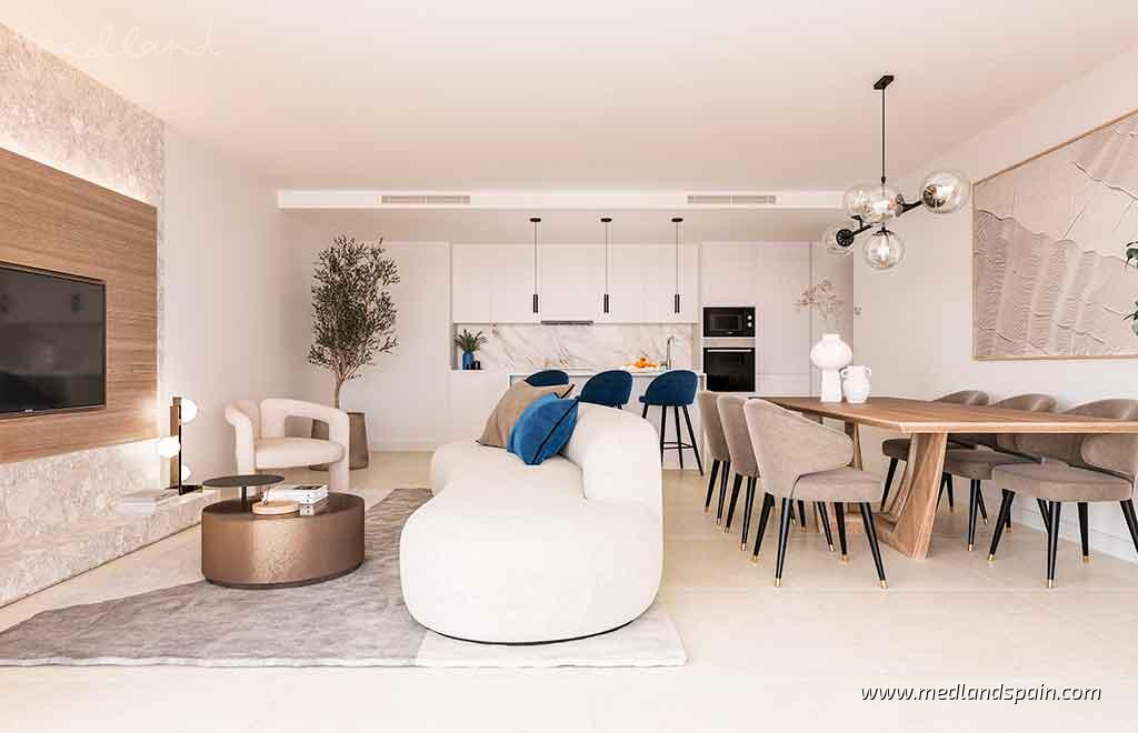 Apartamento en Estepona, Málaga, España 3 dormitorios, 122 m2 No. 155803
