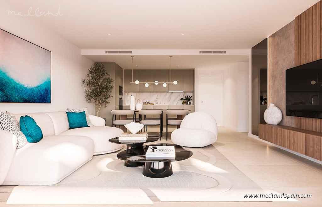 Apartamento en Estepona, Málaga, España 3 dormitorios, 122 m2 No. 155803