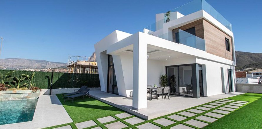 Villa à Finestrat, Alicante, Espagne 3 chambres, 163 m2 No. 155802