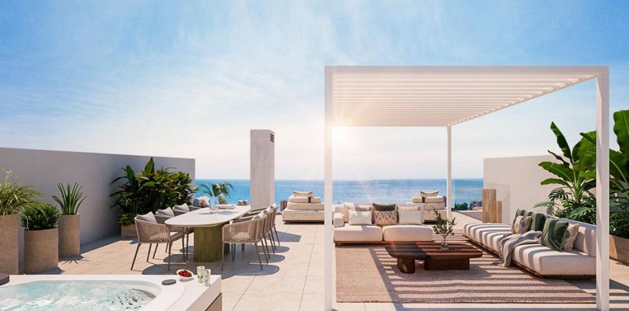 Квартира в Манильва, Малага, Испания 3 спальни, 146м2 №155804