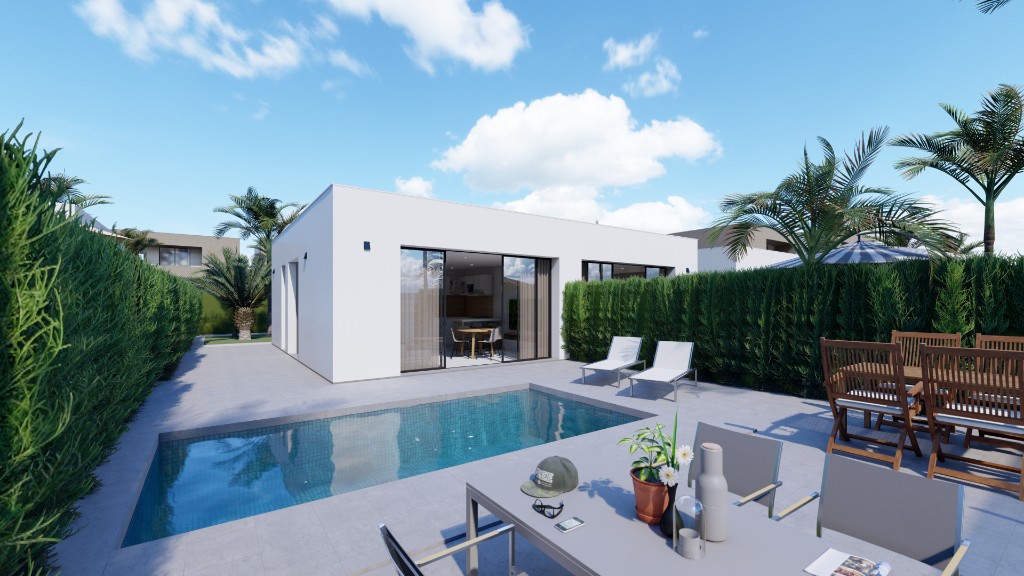Villa i Alicante, Spanien 2 sovrum, 66 kvm. Nr. 144856