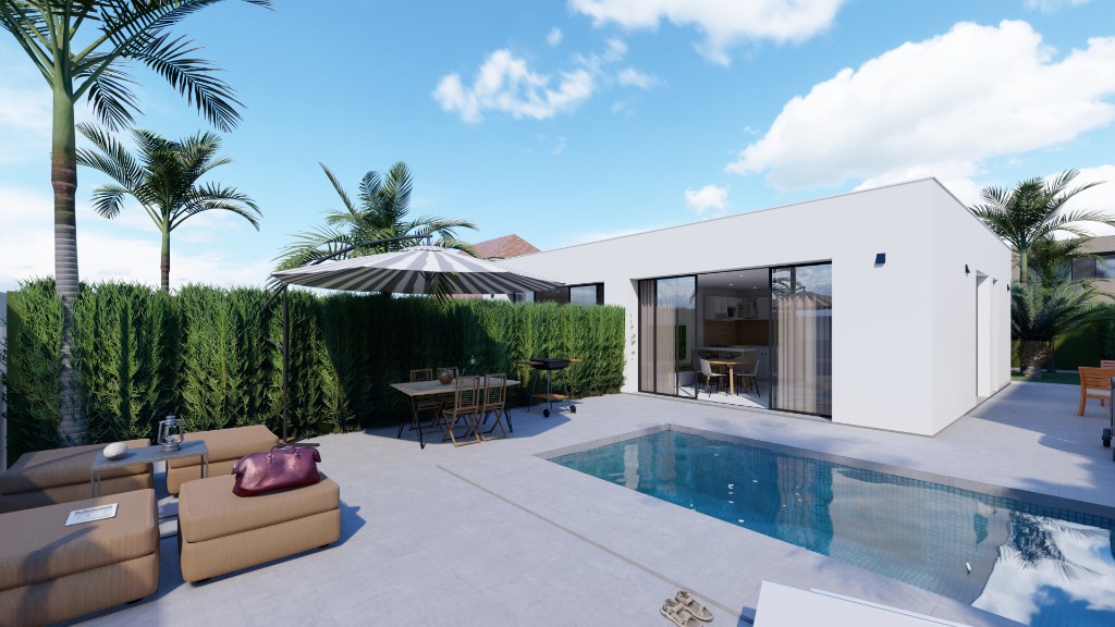 Villa i Alicante, Spanien 2 sovrum, 66 kvm. Nr. 144856