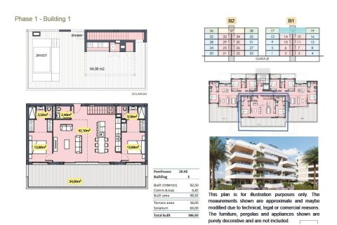 Apartment à vendre à Santa Rosalia, Murcia, Espagne, 2 chambres, 98 m2 No. 189293 - photo 30