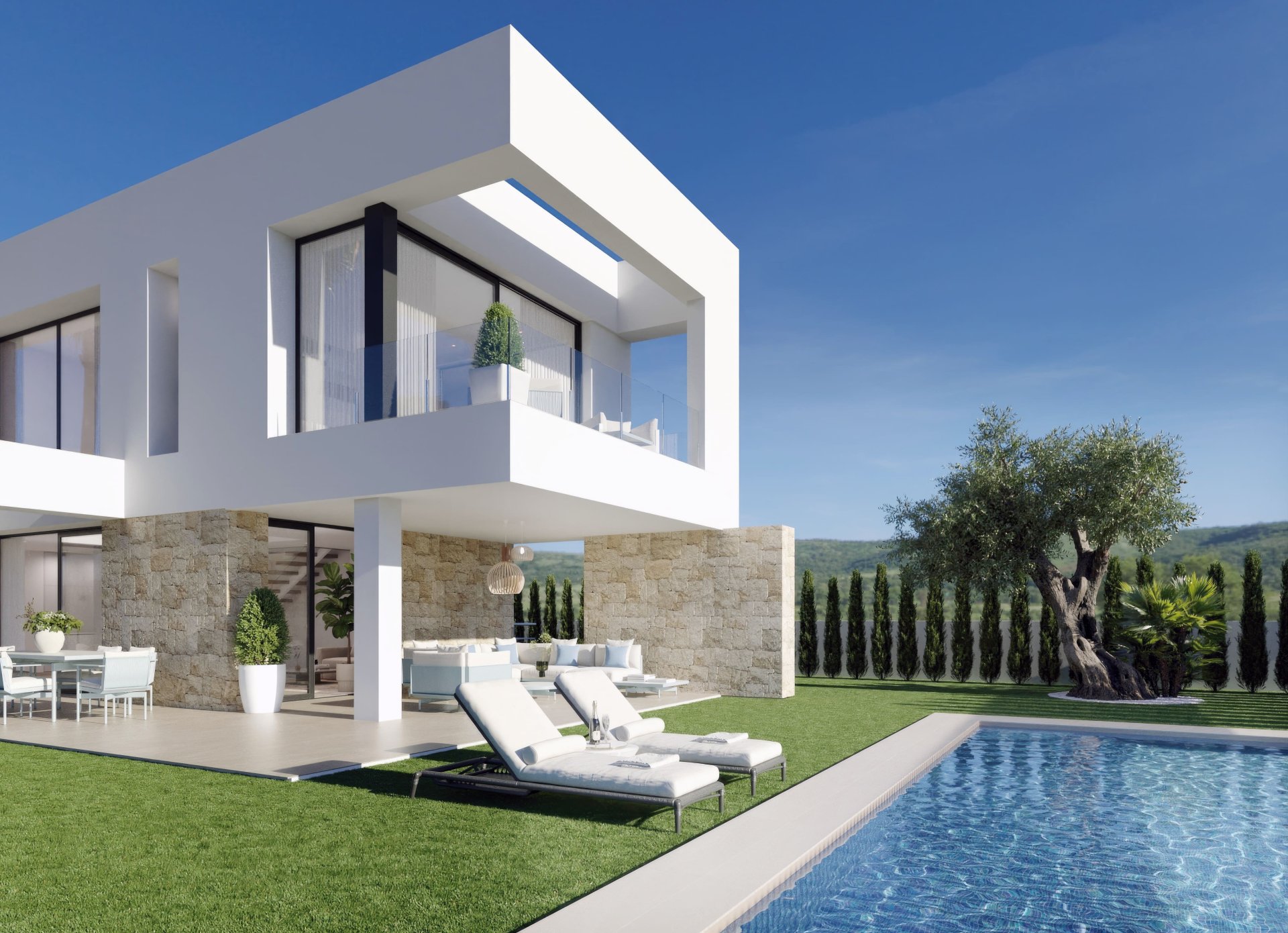 Villa en Finestrat, Alicante, España 4 dormitorios, 571 m2 No. 178190