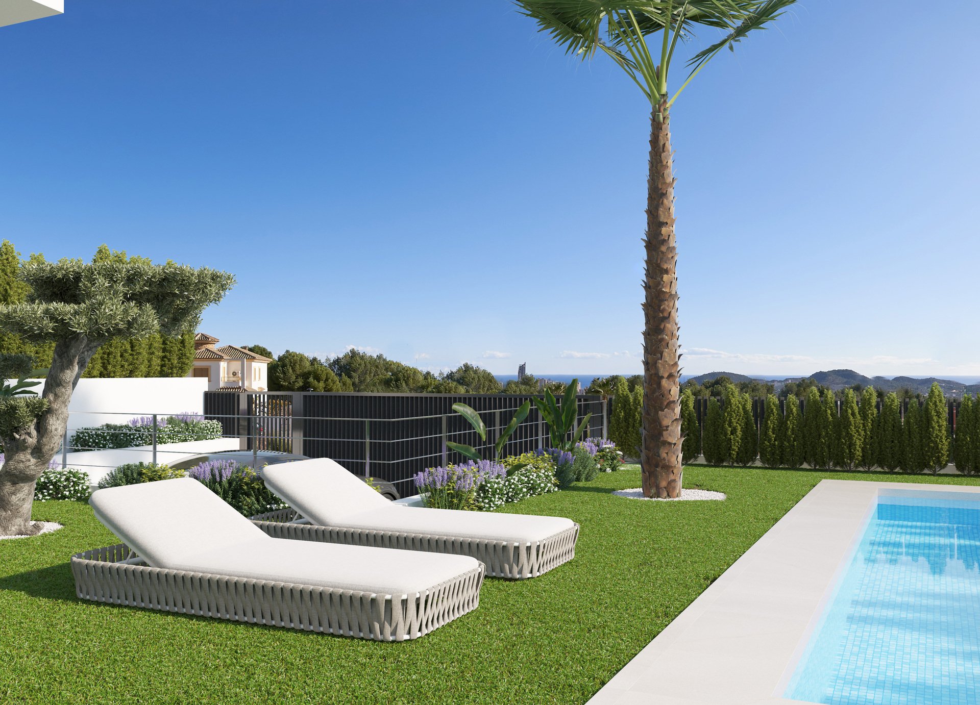 Villa en Finestrat, Alicante, España 4 dormitorios, 571 m2 No. 178190
