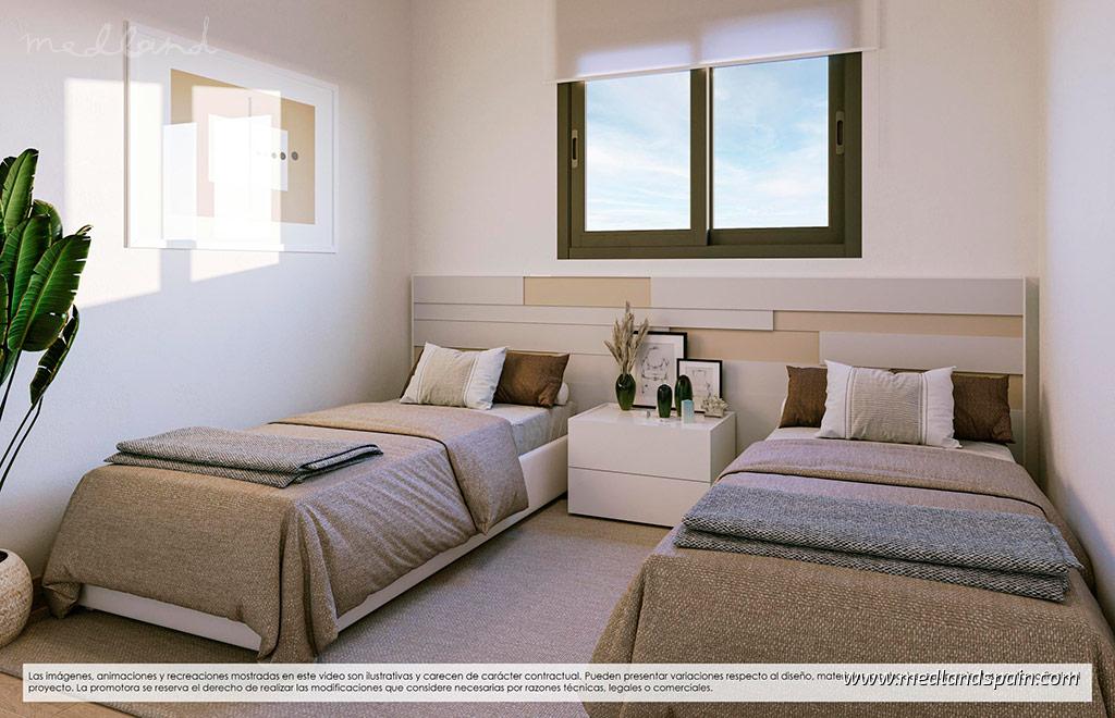 Apartament w Finestrat, Alicante, Hiszpania 3 sypialnie, 130 mkw. nr 192959