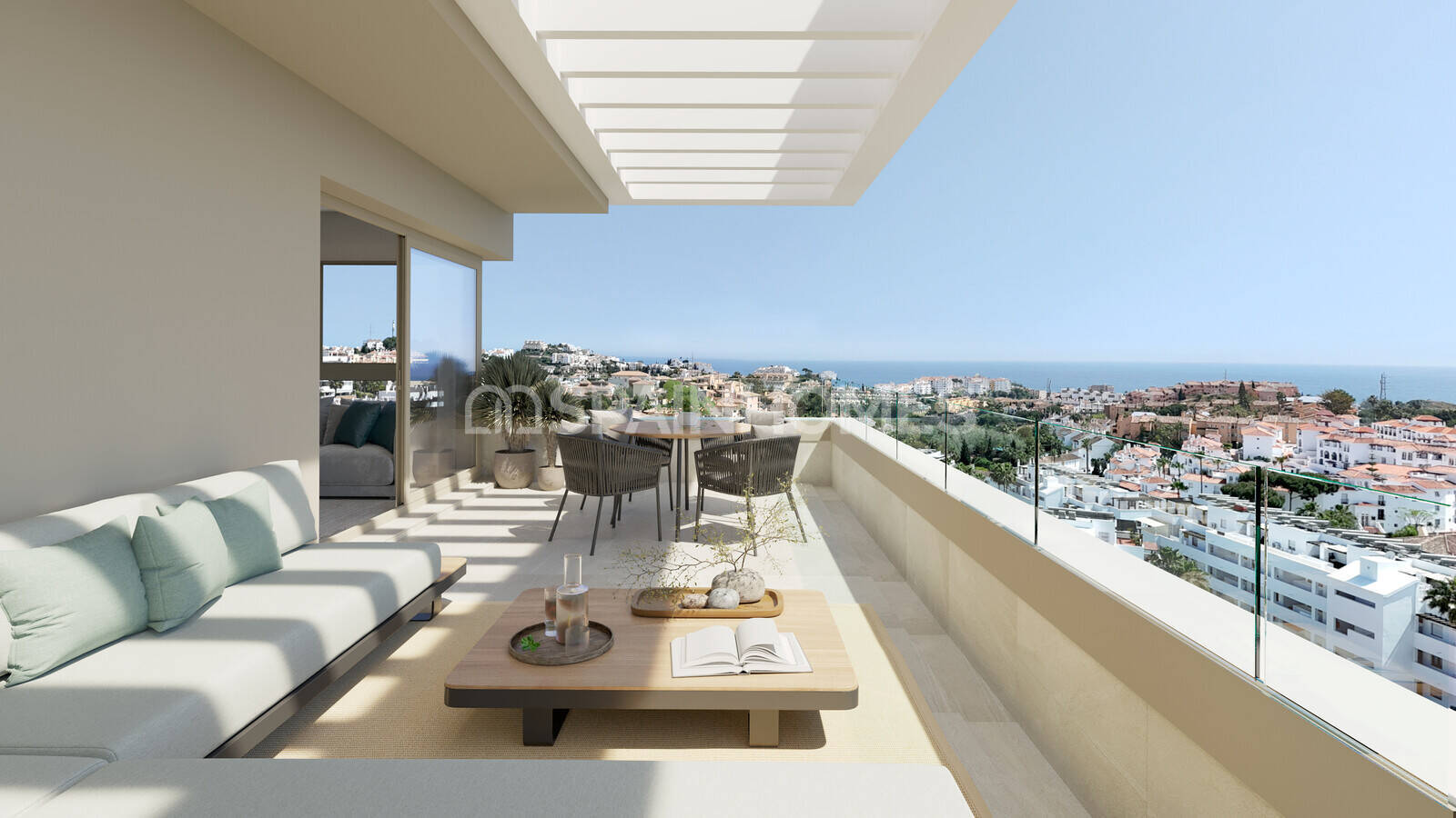 Huoneisto Mijas, Malaga, Espanja 3 makuuhuonetta, 111 m2 No. 146548