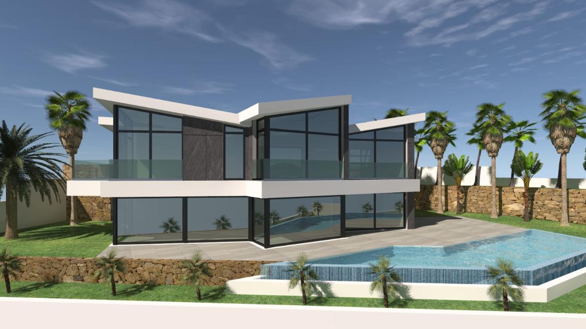 Villa à Calpe, Alicante, Espagne 4 chambres, 237 m2 No. 80548