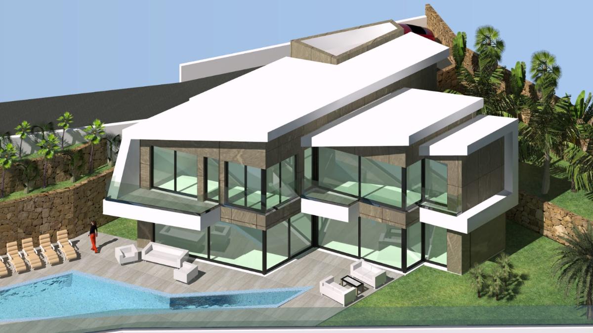 Villa à Calpe, Alicante, Espagne 4 chambres, 237 m2 No. 80548