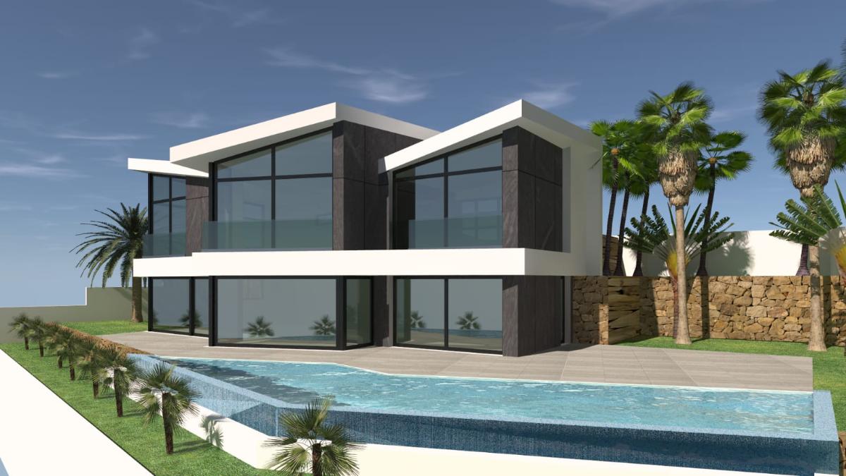 Villa à Calpe, Alicante, Espagne 4 chambres, 237 m2 No. 80548