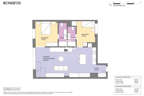 Apartamento en venta en Barcelona, España 3 dormitorios, 150 m2 No. 166320 - foto 21