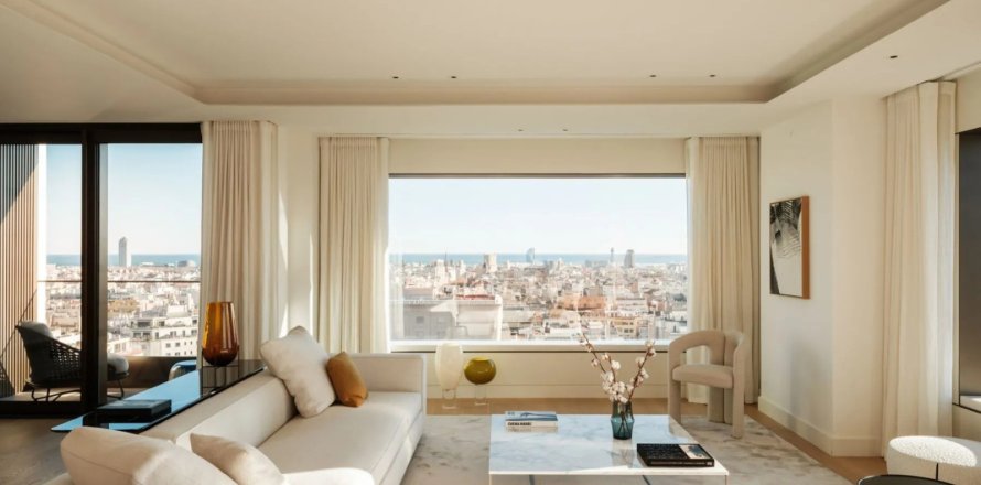 Квартира в Барселона, Испания 3 спальни, 216м2 №148867