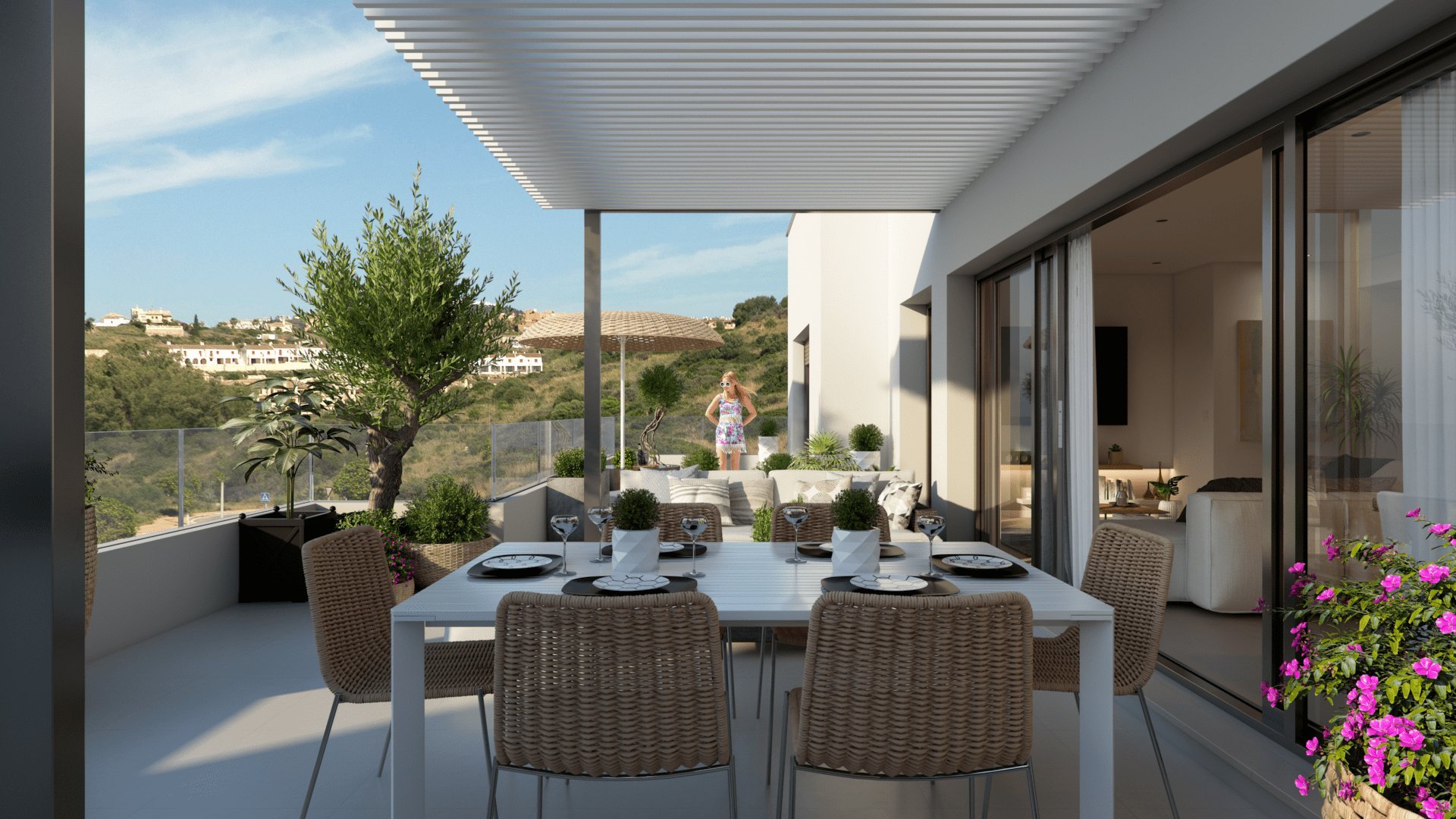 Huoneisto Casares, Malaga, Espanja 4 makuuhuonetta, 177 m2 No. 134496