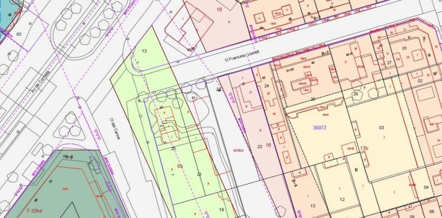 Land plot in Esplugues de Llobregat, Barcelona, Spain No. 167232