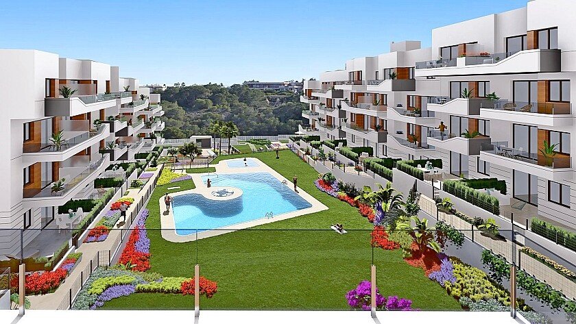 Apartment in Villamartin, Alicante, Spain 3 bedrooms, 88 sq.m. No. 103681