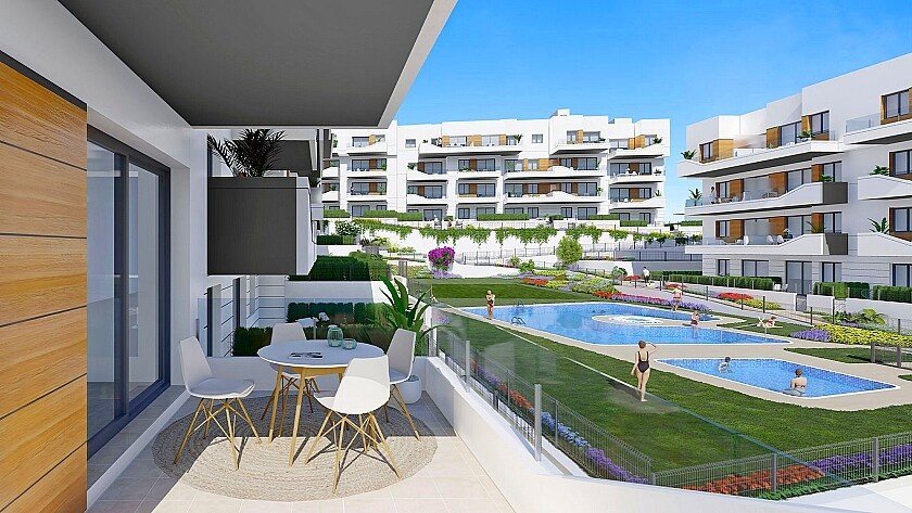 Apartment in Villamartin, Alicante, Spain 3 bedrooms, 88 sq.m. No. 103681