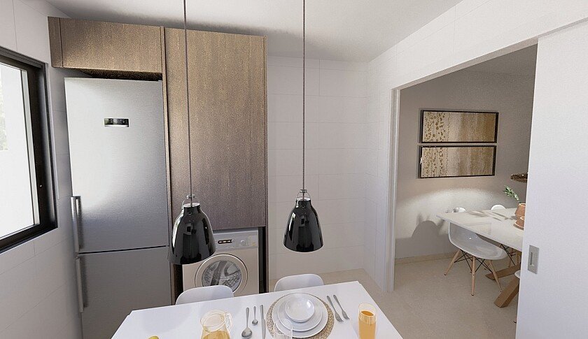 Villetta a schiera a Gran Alacant, Alicante, Spagna 2 camere da letto, 119 mq. N° 103680
