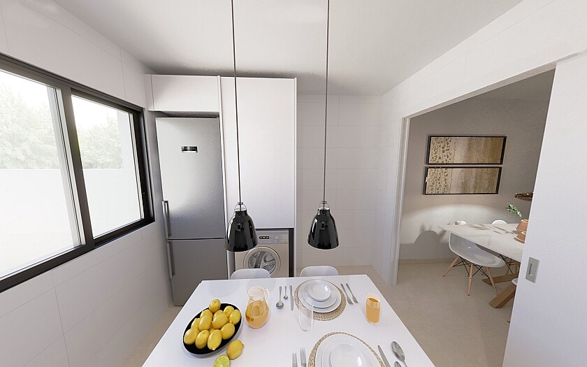 Villetta a schiera a Gran Alacant, Alicante, Spagna 2 camere da letto, 119 mq. N° 103680